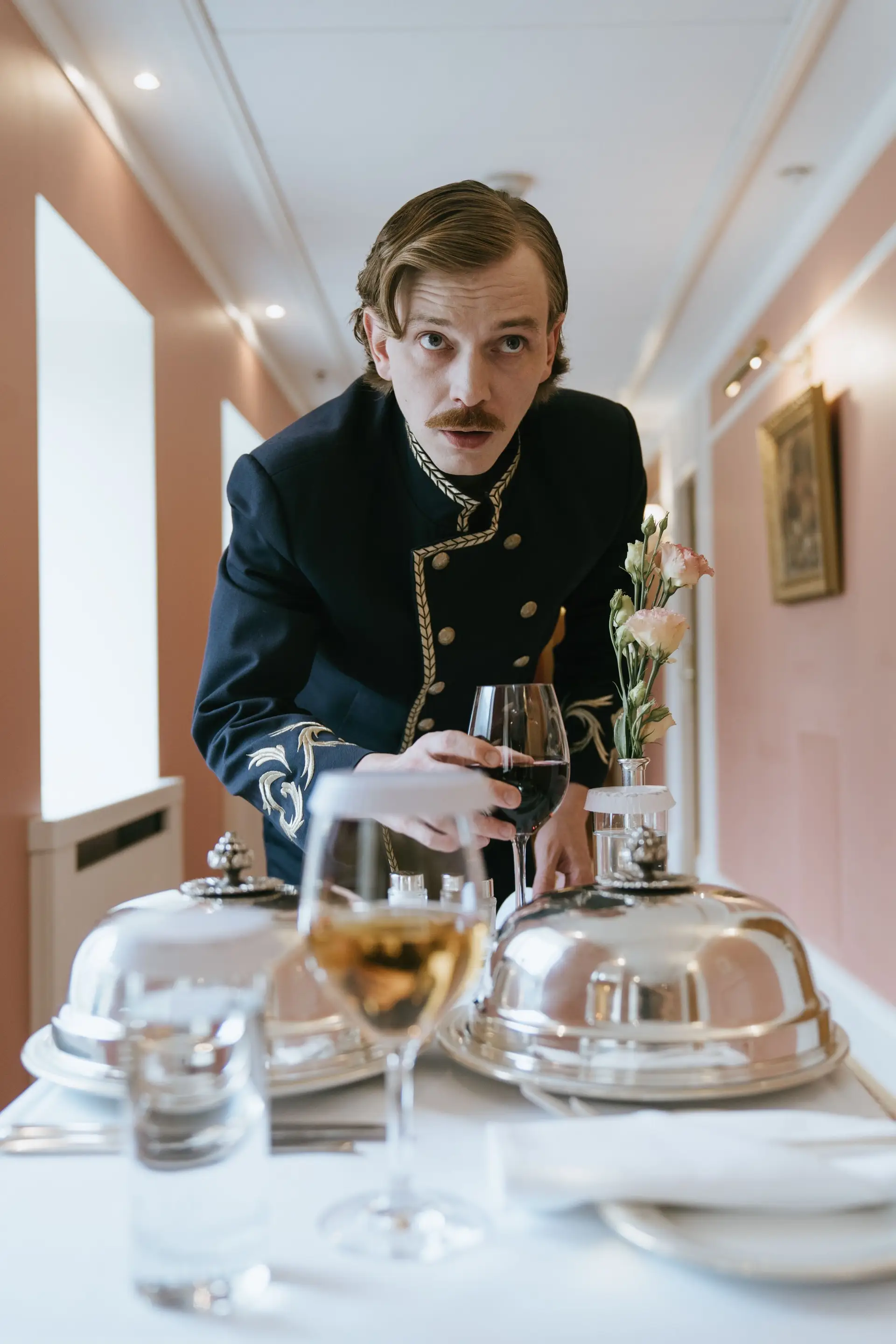 Hienostunut ravintolaillallinen